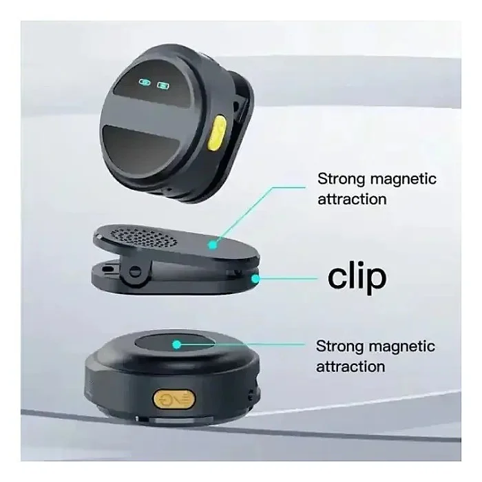 Strong magnetic attraction clip mechanism